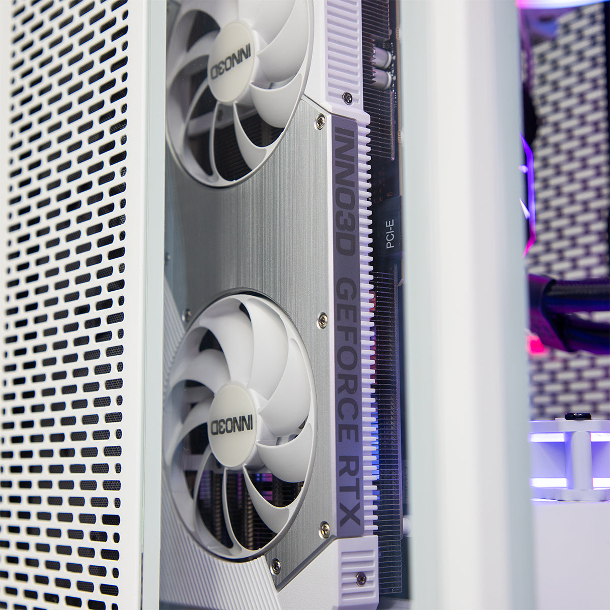 Flare RTX 5060 Ti 16GB Ryzen 5 7400F Gaming PC - WHITE