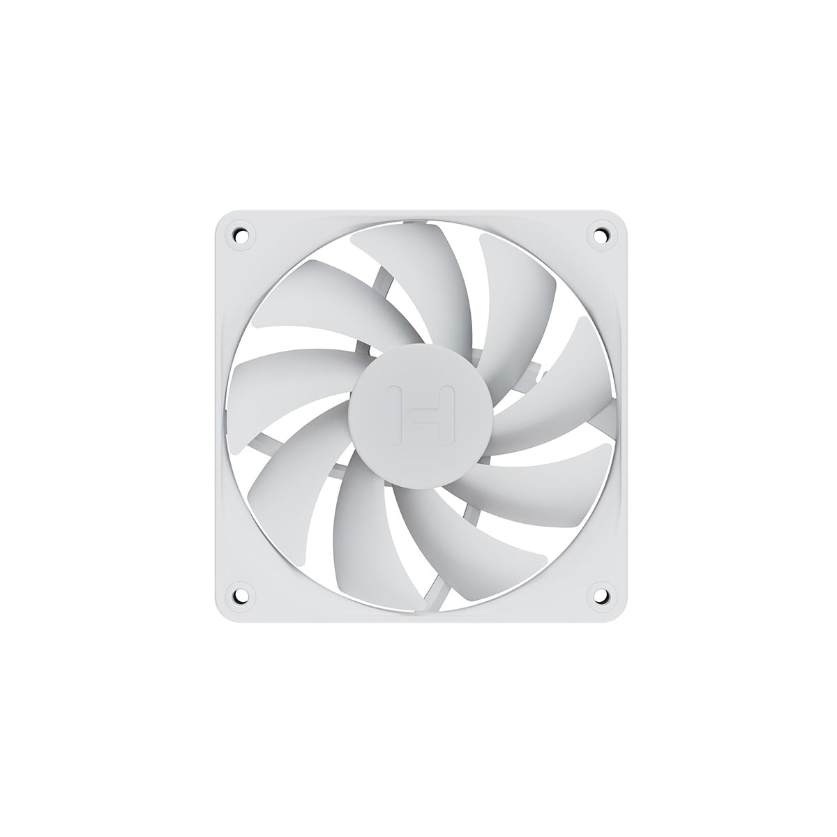 Hyte FA12 120mm PWM Fan 4 Pack - Snow White