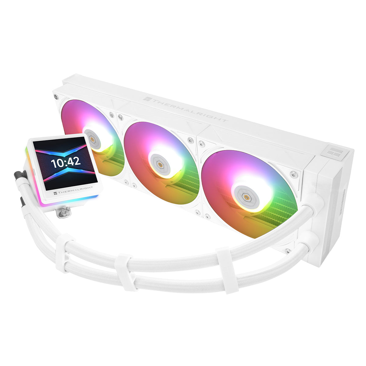 Thermalright Grand Vision 360 ARGB White 360mm LCD AIO CPU Liquid Cooler
