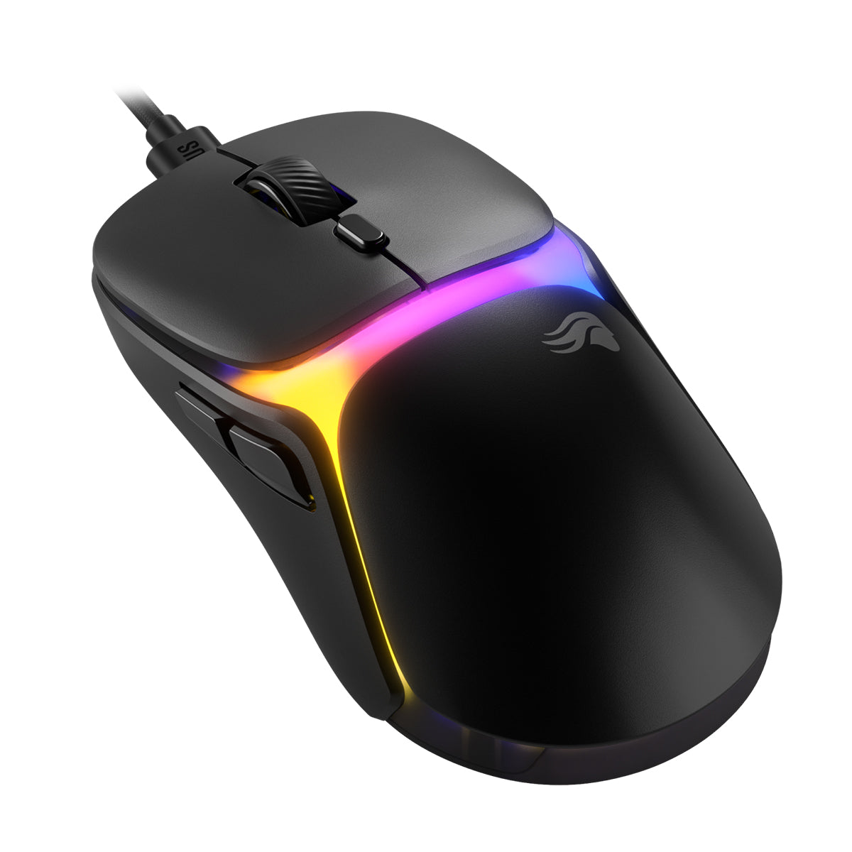 Glorious Model O3 Wired Gaming Mouse - Black