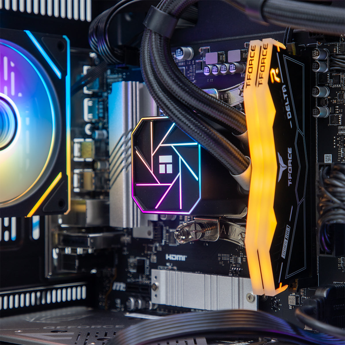 Neutrino RTX 5070 Ryzen 5 7500F Gaming PC - BLACK