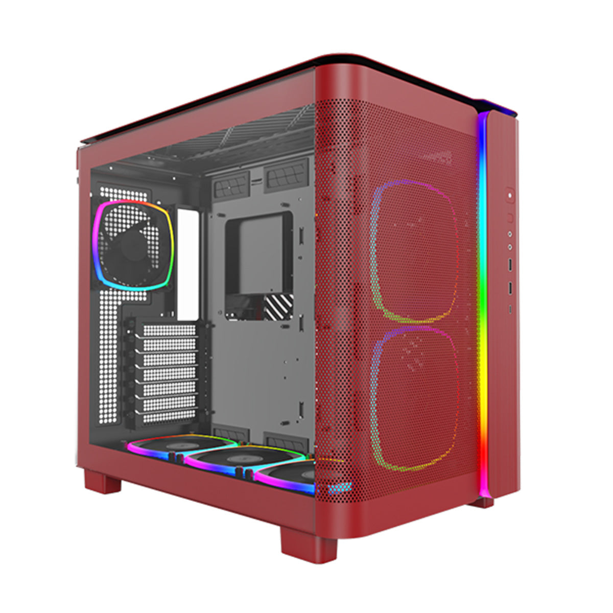 MONTECH KING 95 PRO Mid Tower Case - Red