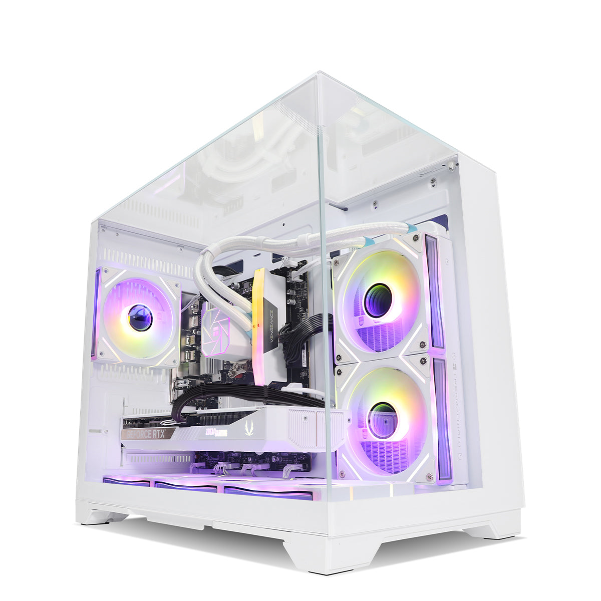 Neutrino ENCORE RTX 5060 Ti 8GB Ryzen 5 7400F Gaming PC - WHITE