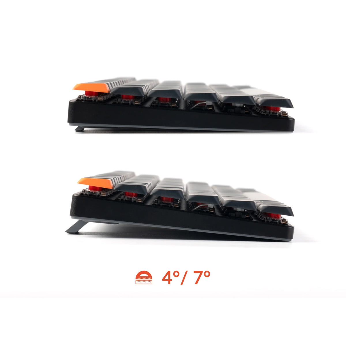 Keychron K3X 75% Low Profile Wireless Mechanical Keyboard - Red Switch