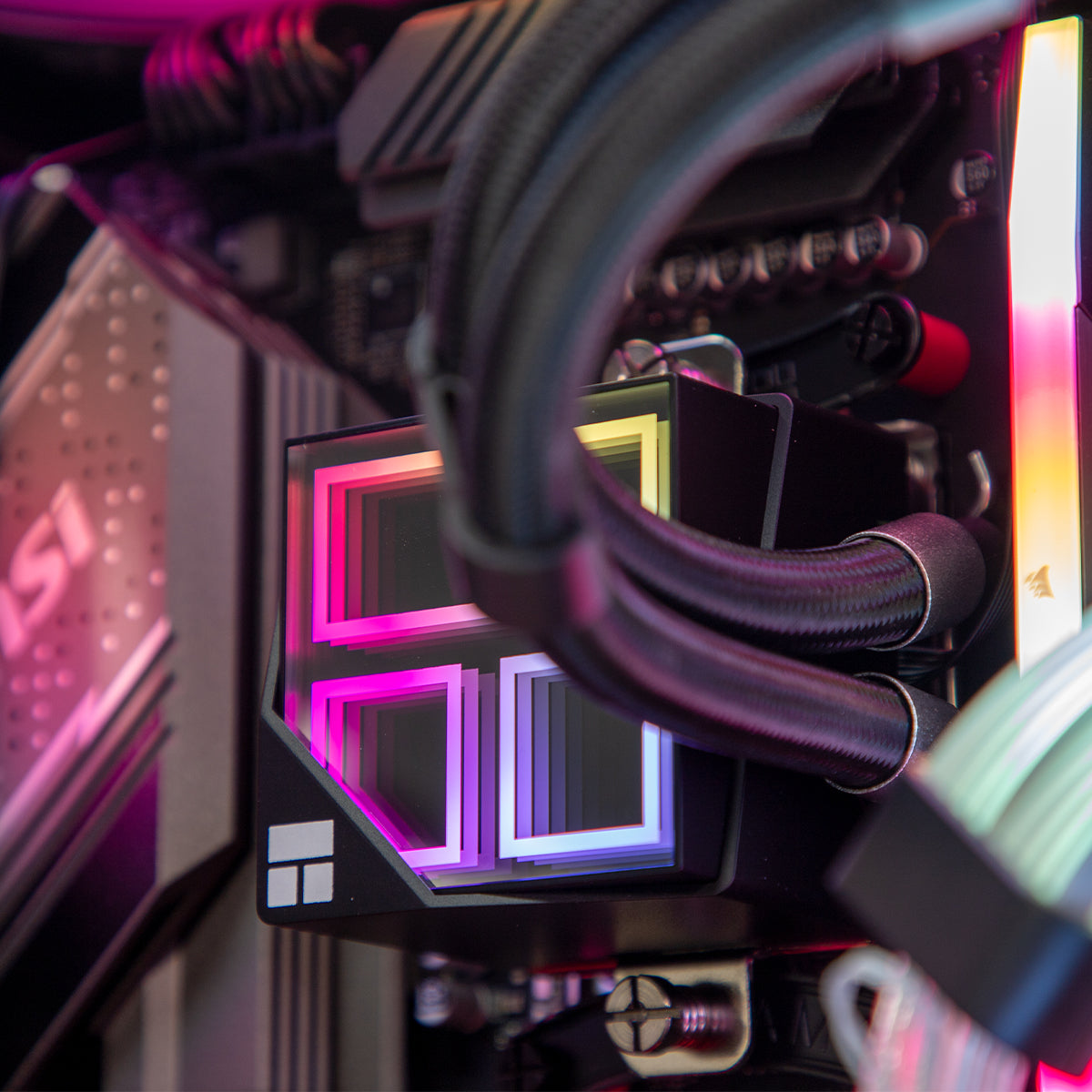 Abyssal AMP RTX 5080 Ryzen 7 9800X3D Gaming PC - FLAME