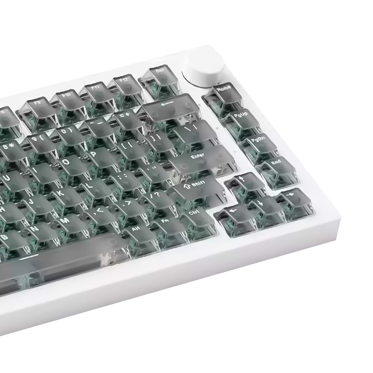 Akko 5075 V3-HE White 75% Wireless Hall-Effect Gaming Keyboard - AstroAim Switch