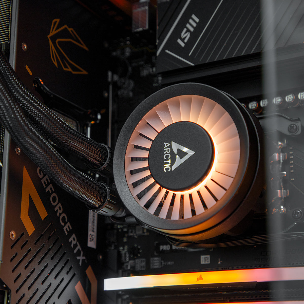 Pop RTX 5070 Ti Ryzen 7 9800X3D Gaming PC - SAND