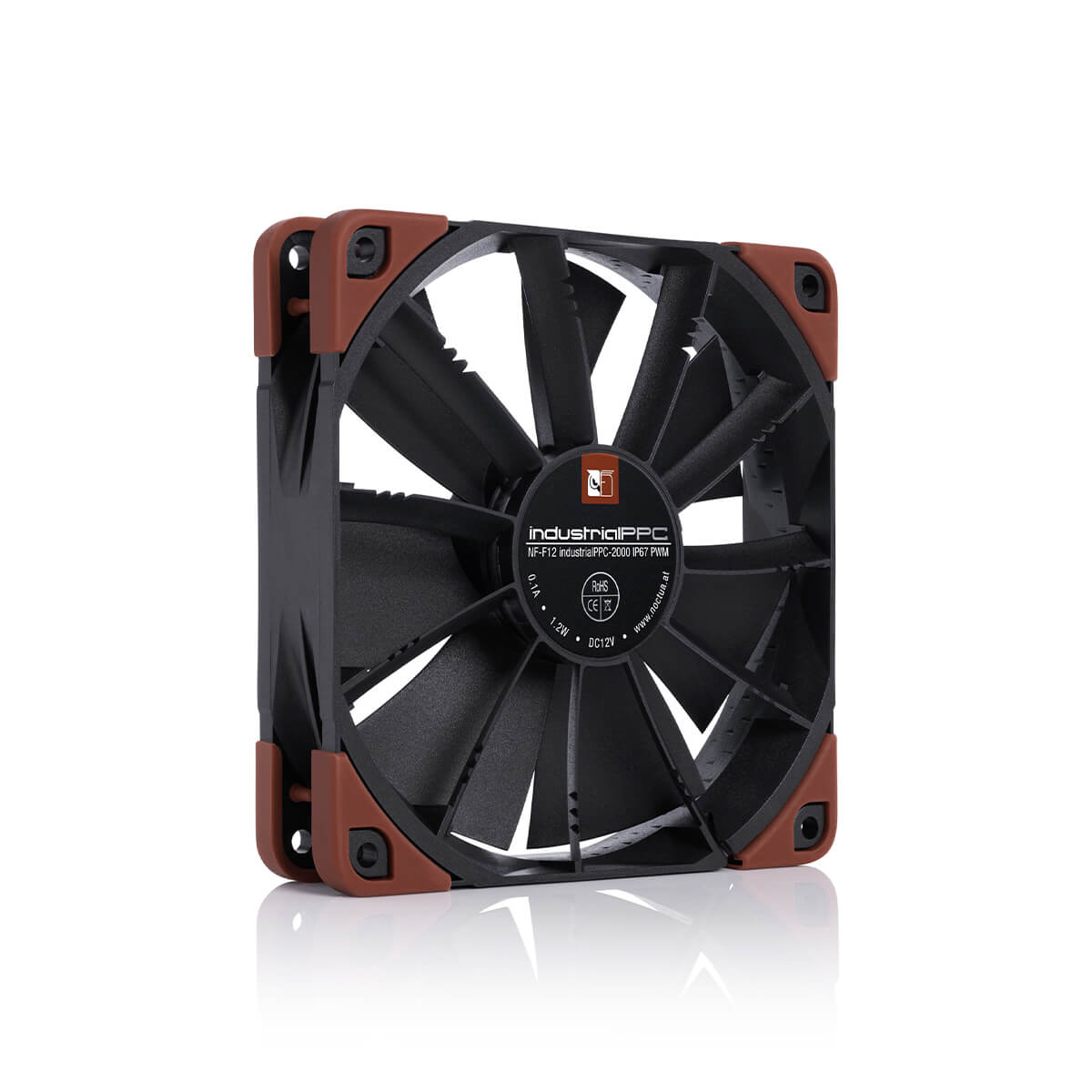 Noctua industrialPPC NF-F12 iPPC-2000 PWM 120x120x25mm 4-pin 2000rpm max IP67 Fan