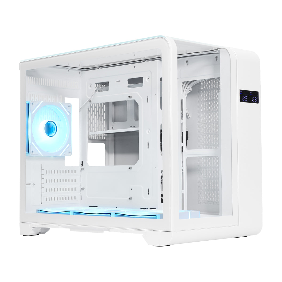 CL Summit Compact USB Type-C mATX Case - White