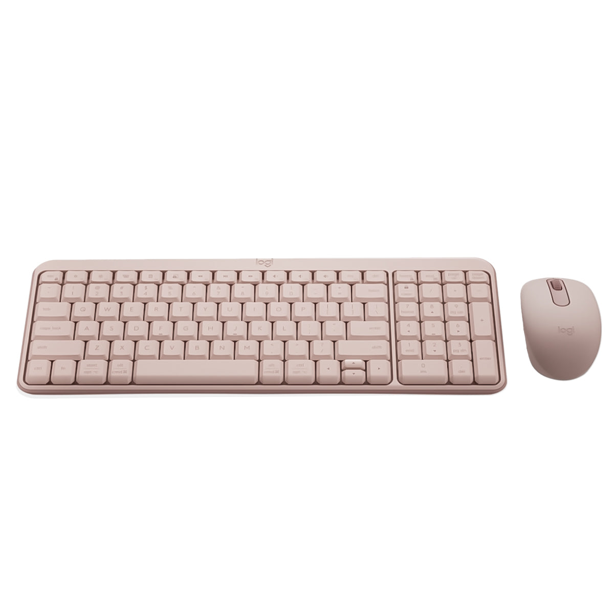 Logitech MK250 Compact Bluetooth Wireless Keyboard and Mouse Combo - Rose