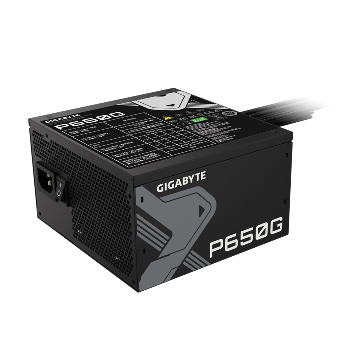 Gigabyte GP-P650G 650W 80Plus Gold Power Supply