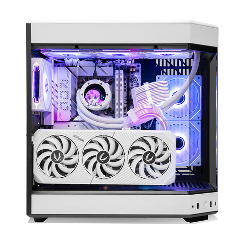 Imperial LUX RTX 5080 Core Ultra 285K Gaming PC - WHITE