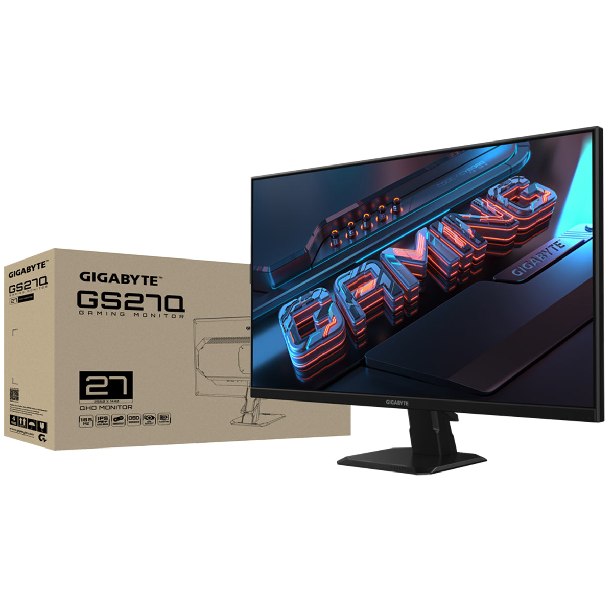 Gigabyte GS27Q 27'' QHD 165Hz IPS Gaming Monitor