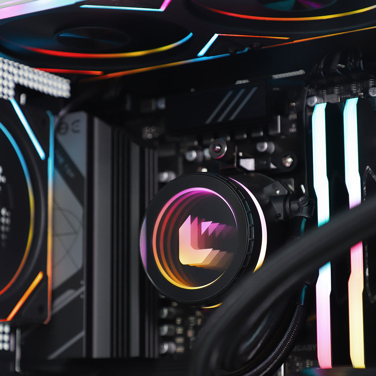 Agility RTX 5070 Ti Ryzen 7 9800X3D Gaming PC - Wood