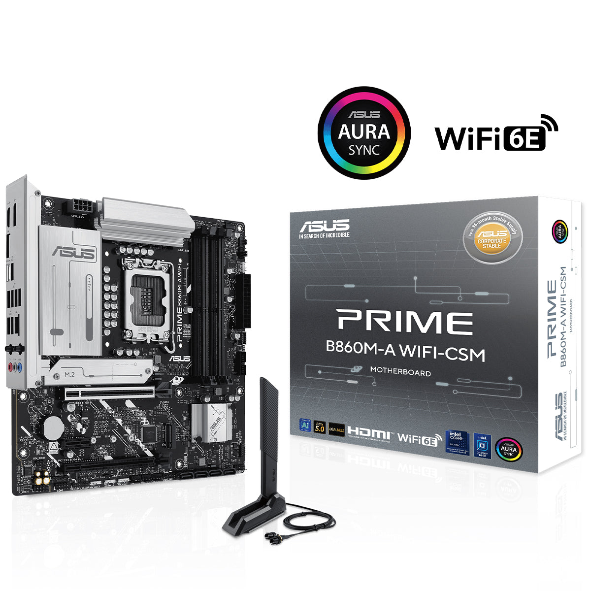 ASUS PRIME B860M-A WIFI-CSM mATX Motherboard