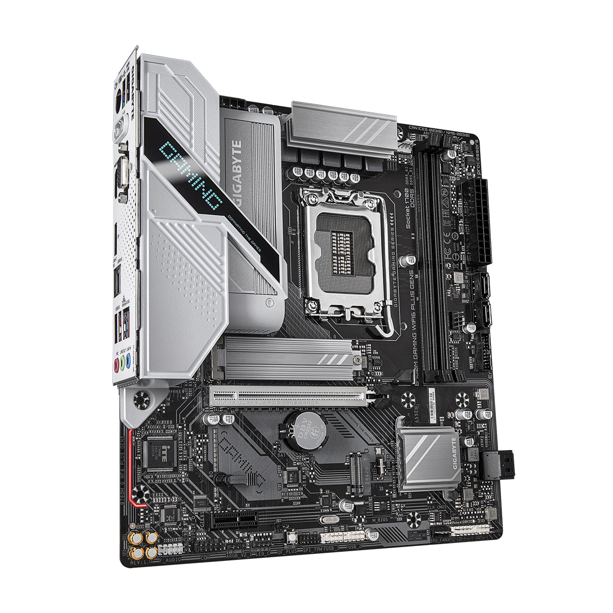 Gigabyte B760M GAMING WIFI6 PLUS GEN5 DDR5 mATX Motherboard