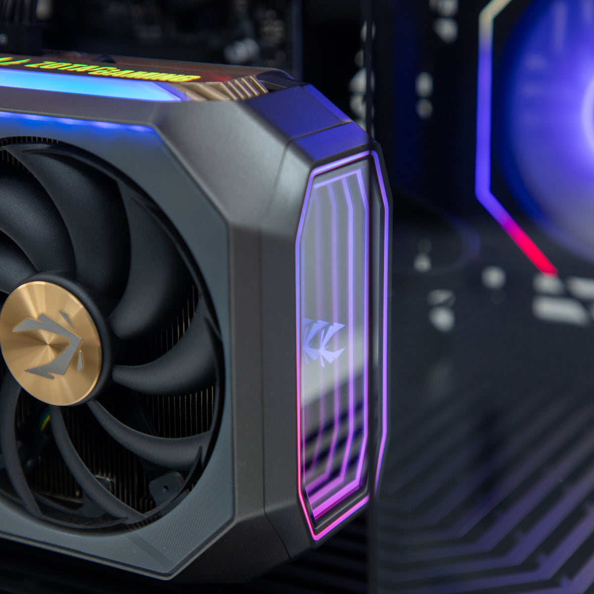 Abyssal LUX RTX 5090 Ryzen 7 9800X3D Gaming PC - BLACK