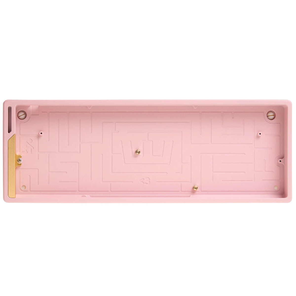 Wooting Alumaze60 Universal Aluminium 60% Keyboard Case - Blossom Pink