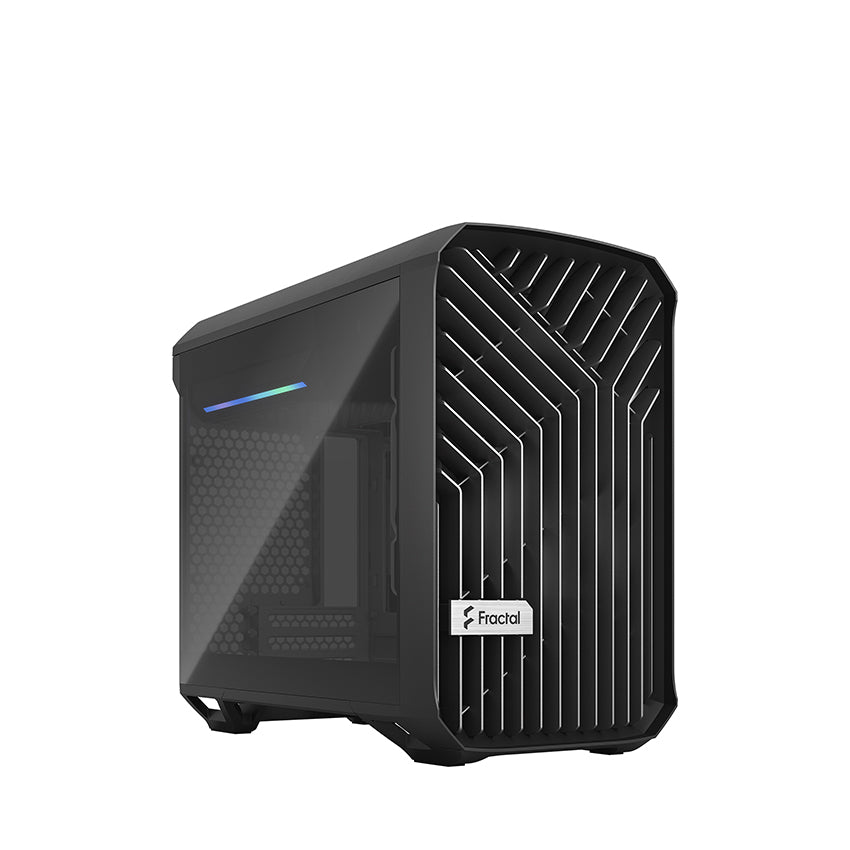 Fractal Design Torrent Nano ITX Tower Case - Black TG Dark Tint