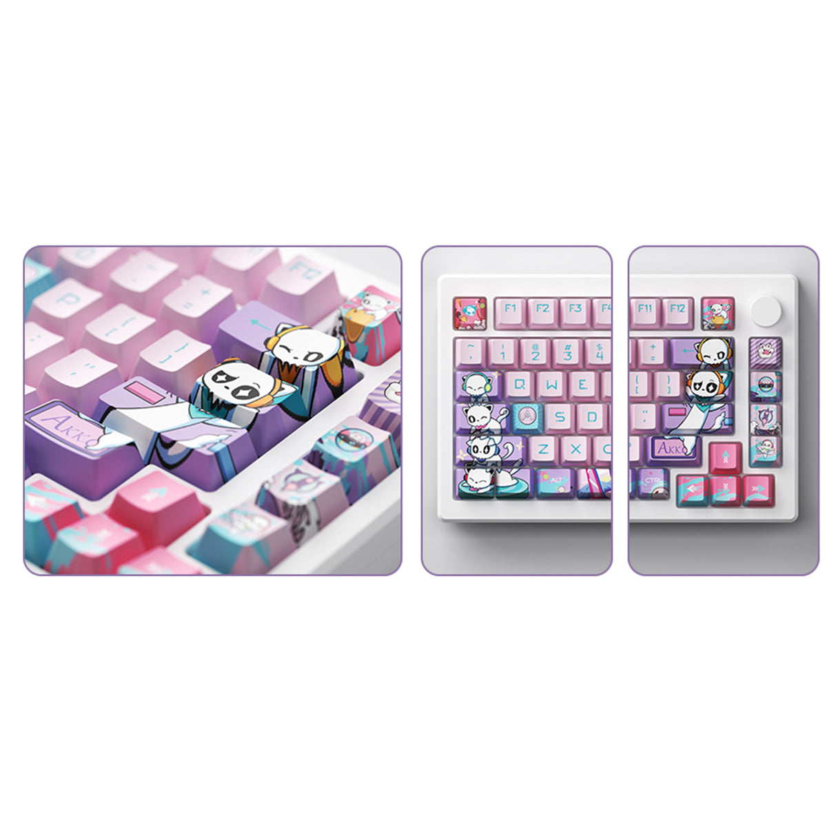 Akko Mod 007B PC 7th Anniversary 75% Wireless Magnetic Hall Effect Keyboard - Magnetic Yellow Switch