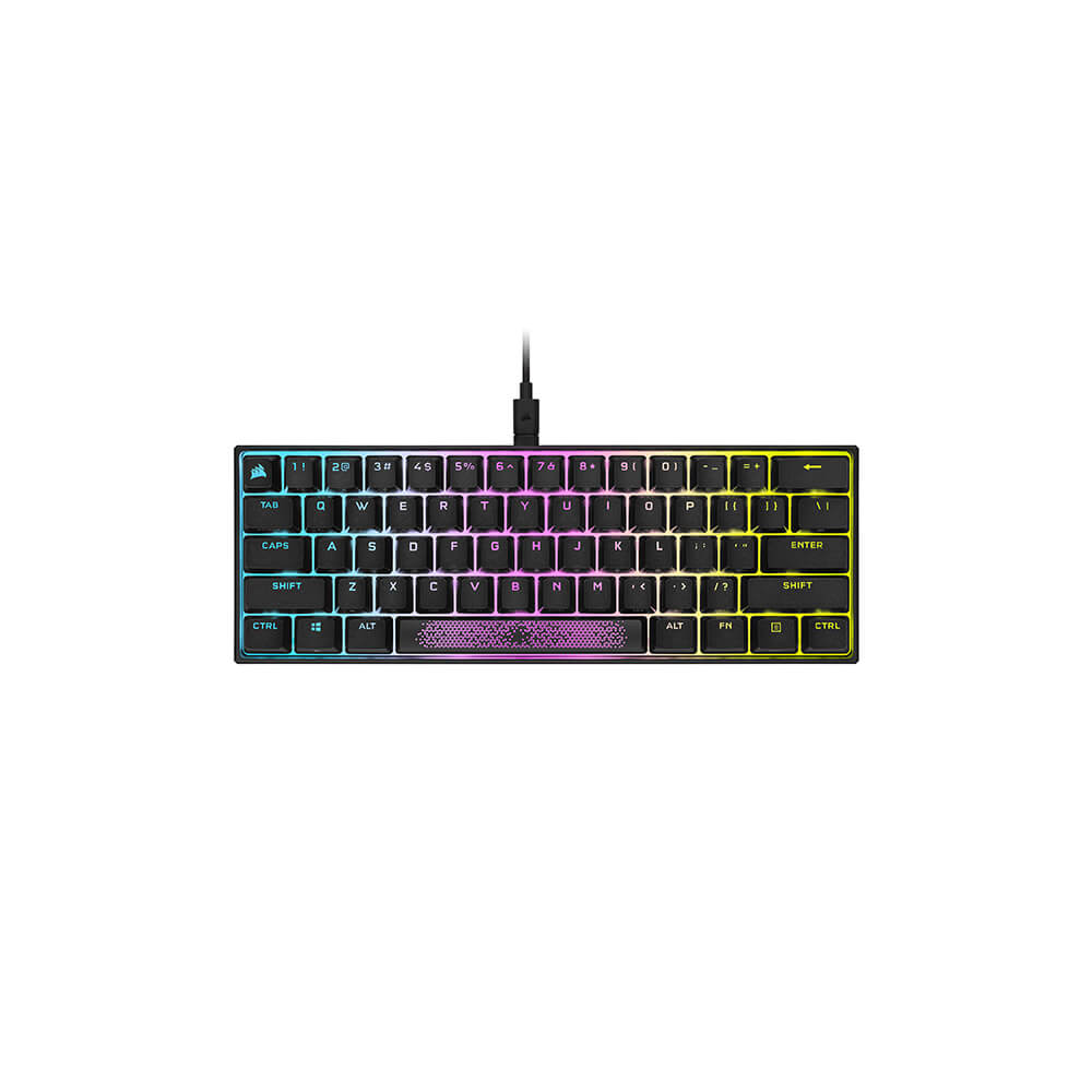 Corsair K65 Mini 60% RGB Mechanical Gaming Keyboard Cherry MX Speed - Black