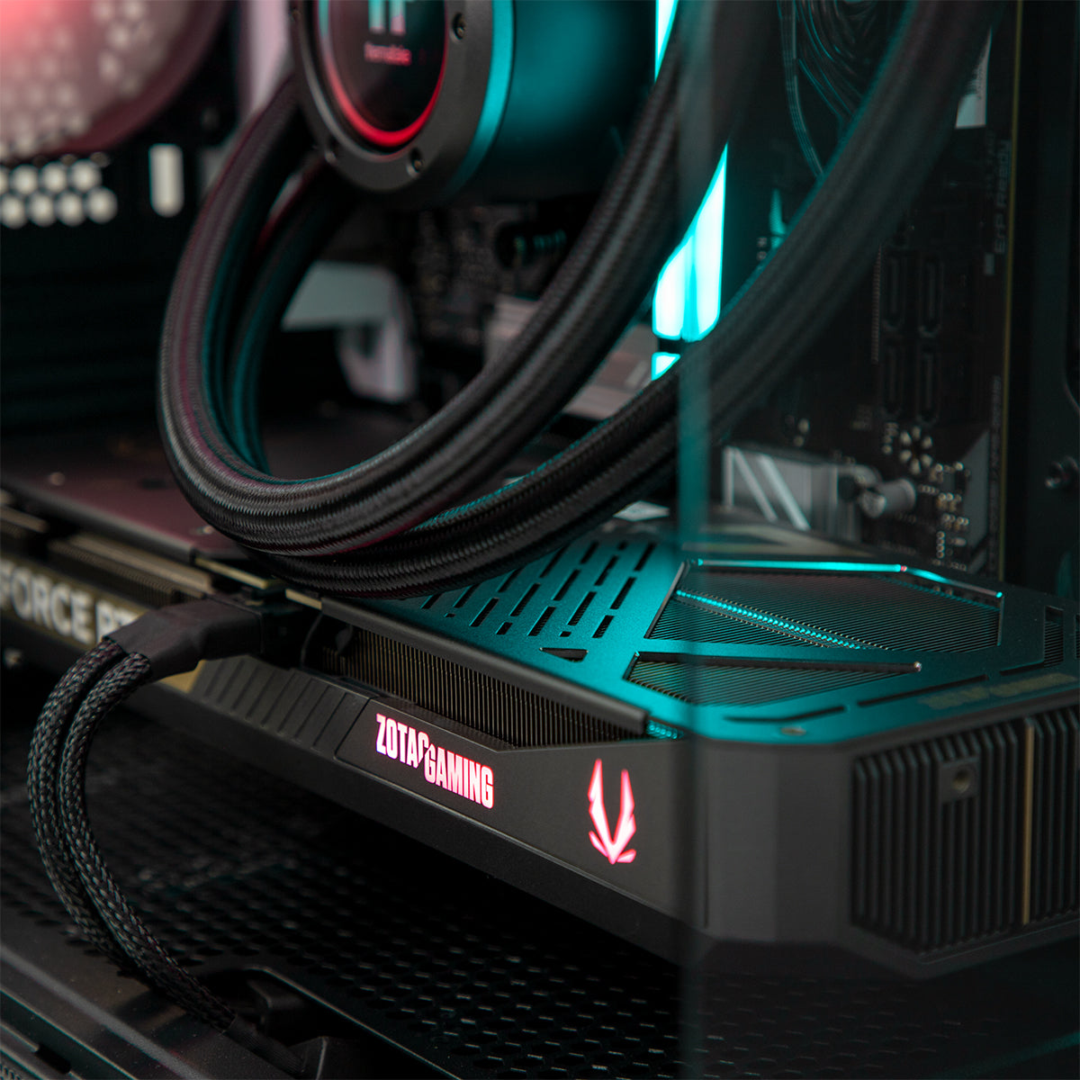 Fury NEX RTX 5070 Ryzen 5 7500F Gaming PC - BLACK