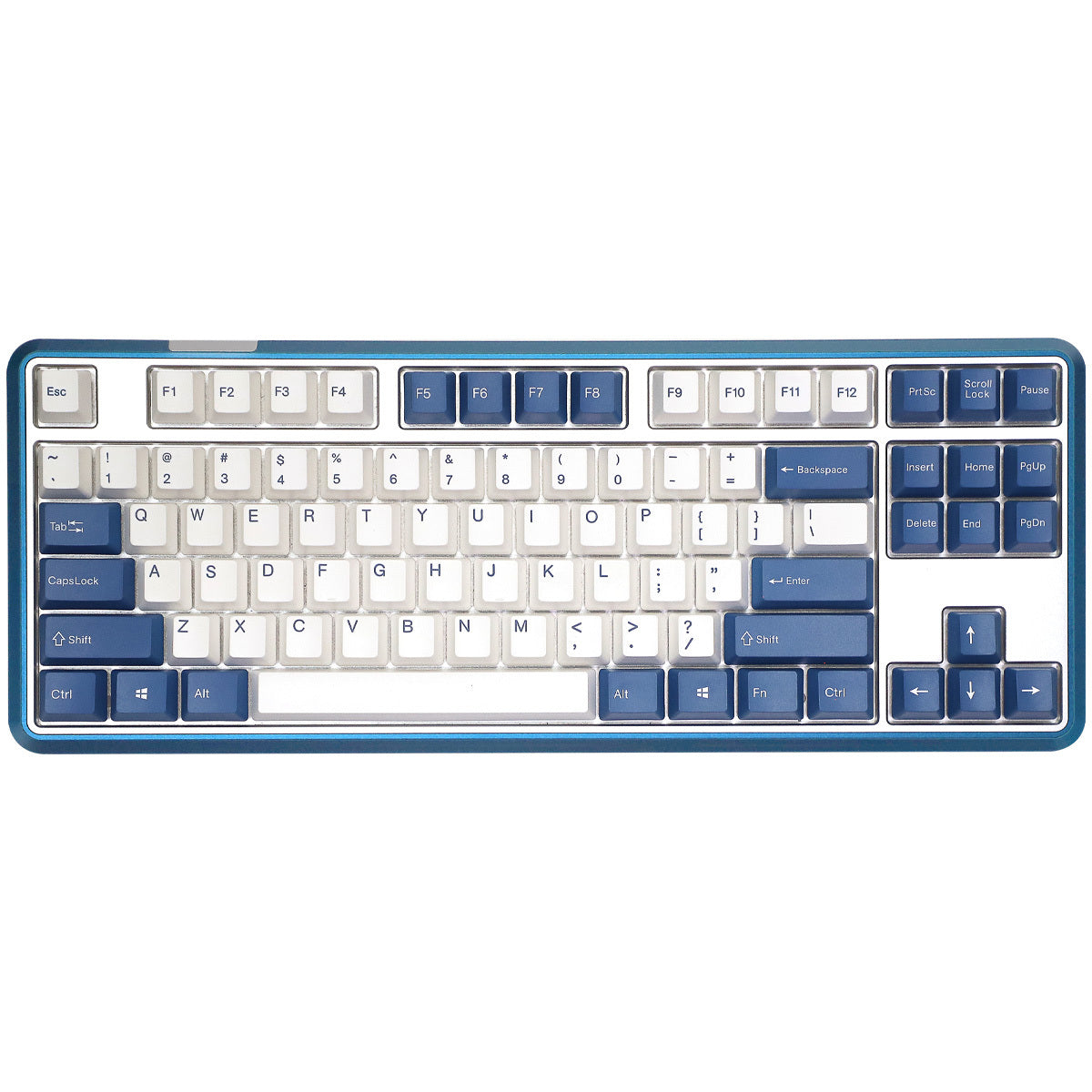 Varmilo Sword 2 VSM87 Pacific Blue Keyboard - EC Sakura V2 Linear Switch