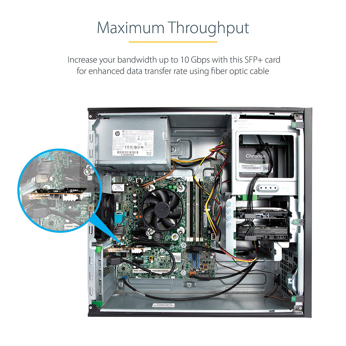 StarTech PEX10GSFP 10GbE SFP+ Network Card