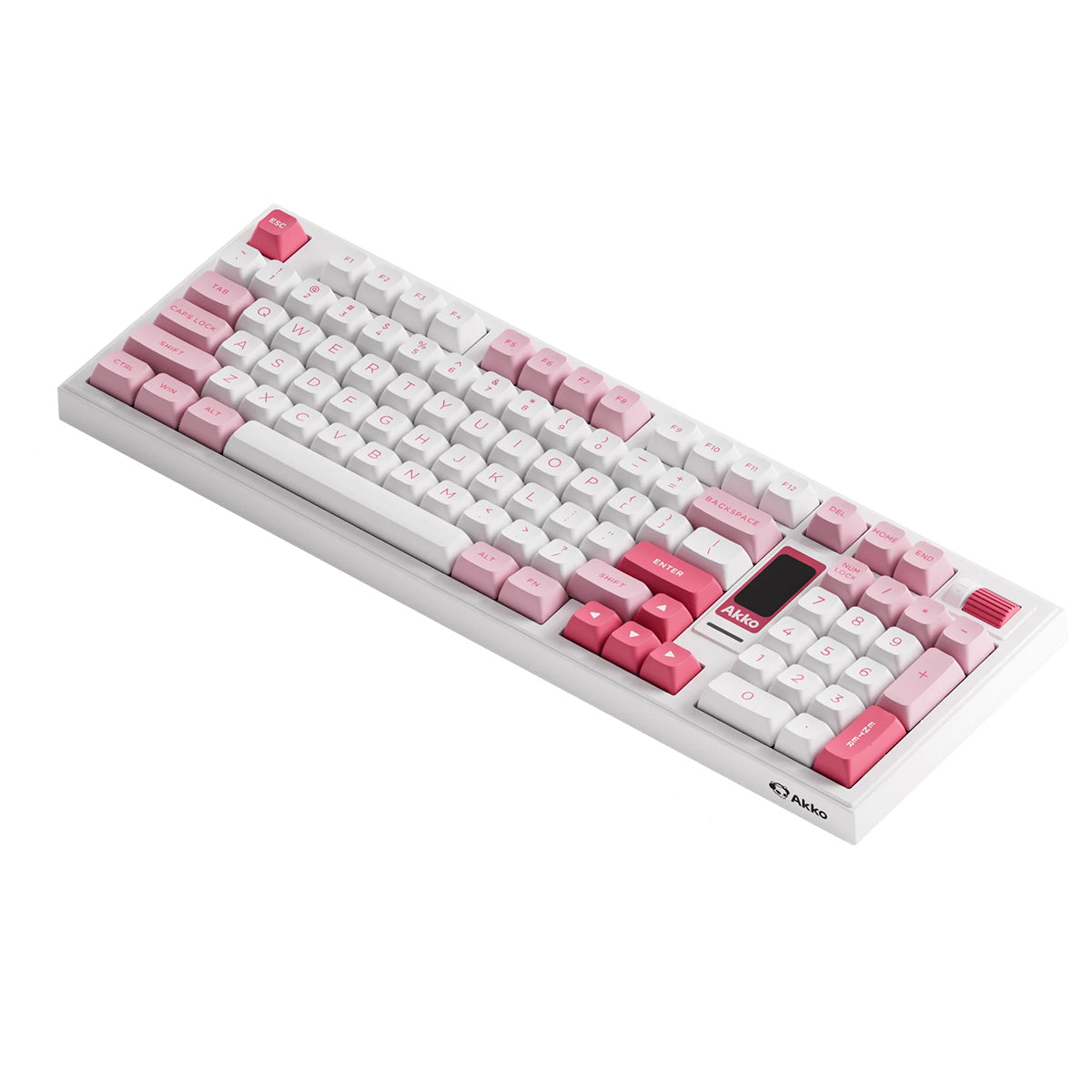 Akko 5098B Prunus Lannesiana Compact 1800 LCD RGB Wireless Mechanical Keyboard - Piano Pro V3 Switch