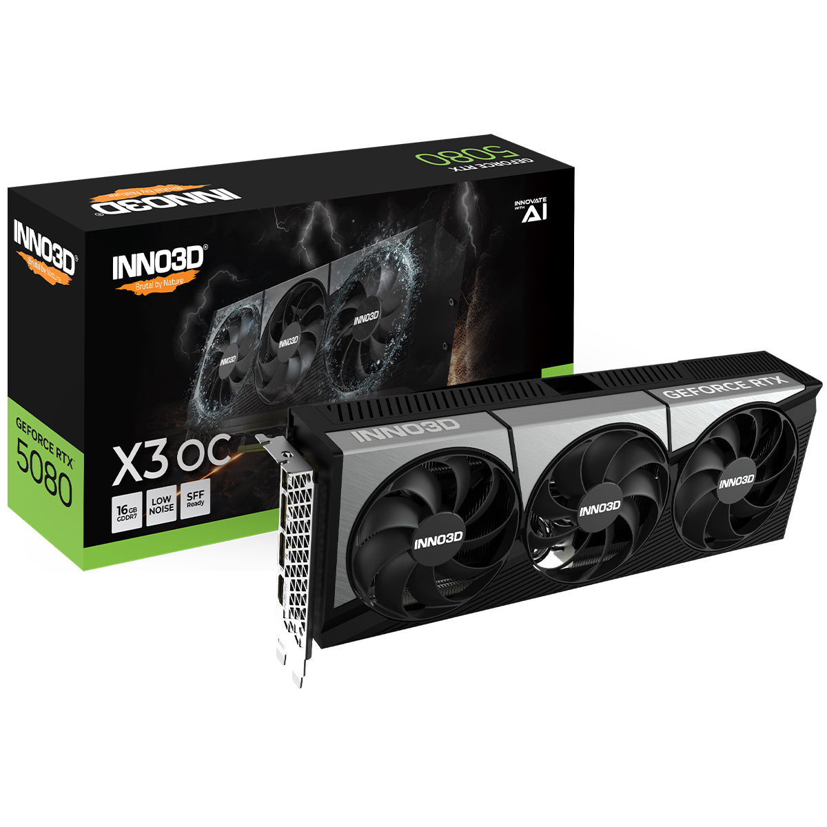 INNO3D GeForce RTX 5080 X3 OC 16GB Graphics Card