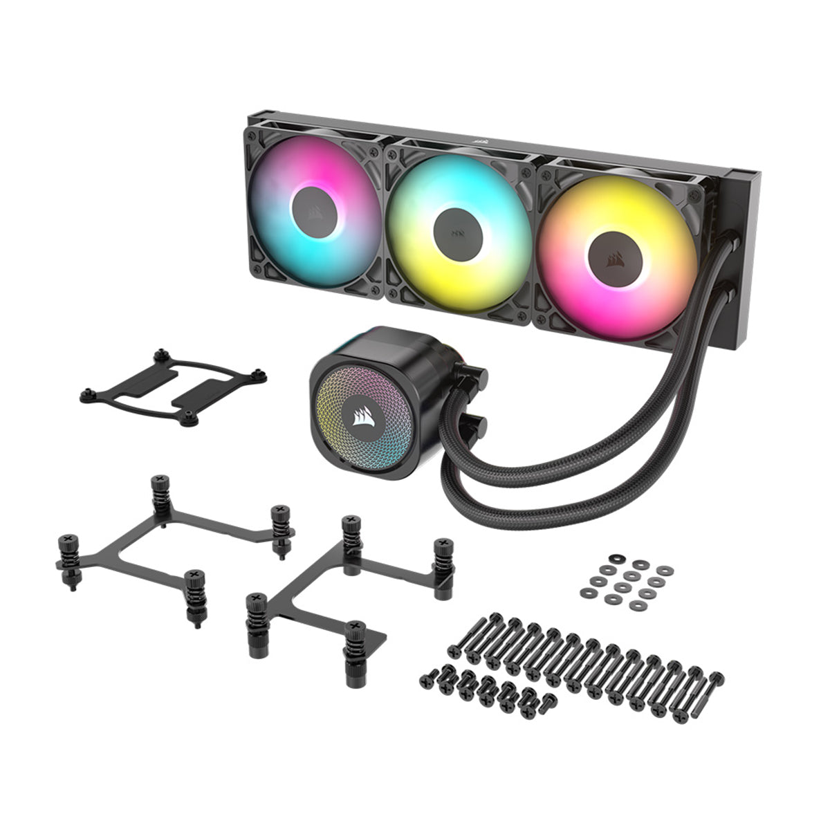 Corsair NAUTILUS 360 ARGB Black 360mm AIO Liquid CPU Cooler