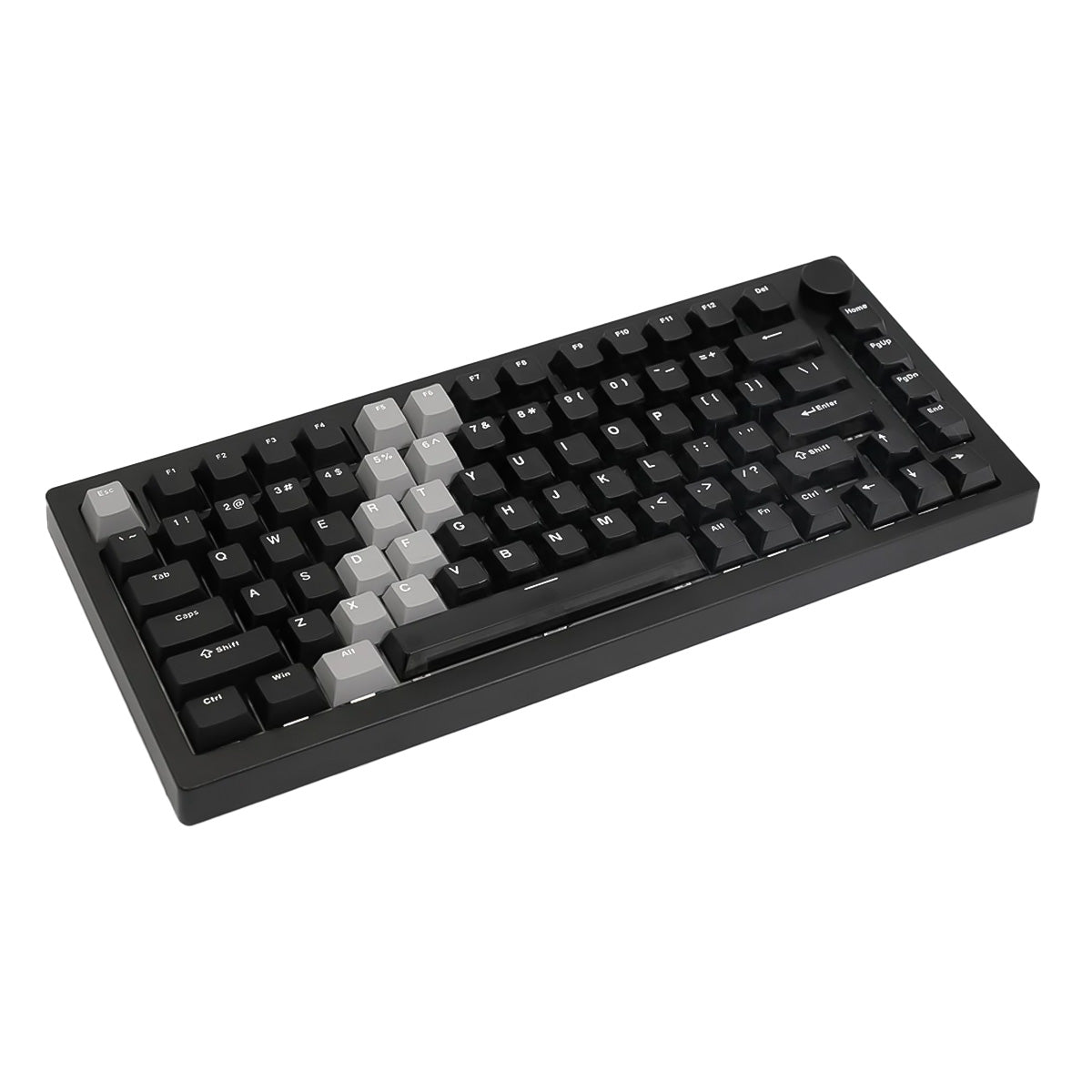 Akko 5075 V3-HE Black 75% Wireless Hall-Effect Gaming Keyboard - AstroAim Switch