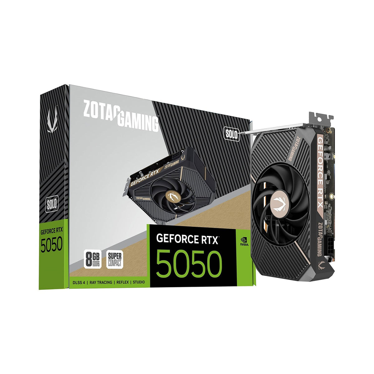 ZOTAC GeForce RTX 5050 SOLO 8GB Graphics Card