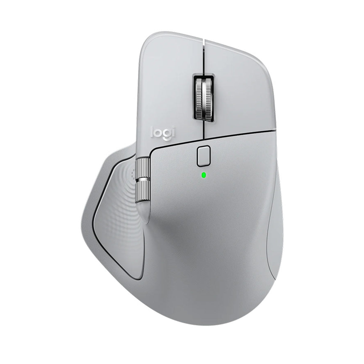 Logitech MX Master 4 for Mac Wireless Productivity Mouse - White/Silver