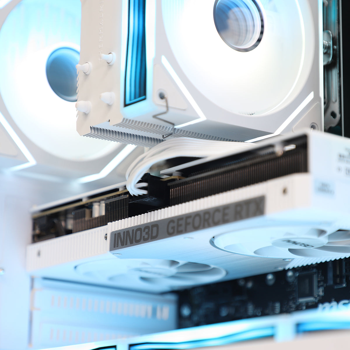 Singularity RTX 5060 Ti 8GB Ryzen 5 5600X EVO Gaming PC - WHITE