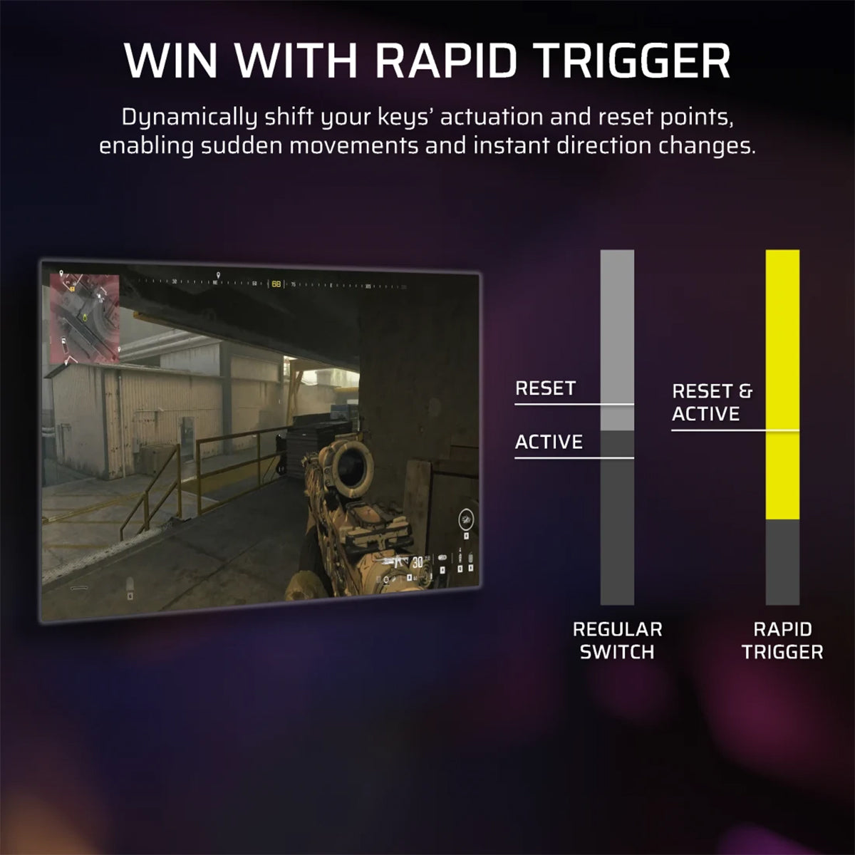 Corsair K70 Pro TKL Hall Effect Gaming Keyboard Magnetic Switch - Black