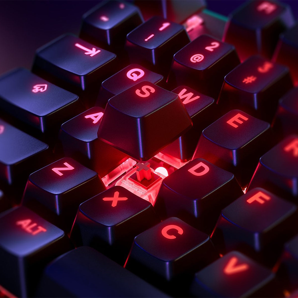 SteelSeries Apex 7 TKL Mechanical Gaming Keyboard - Red Linear Switch