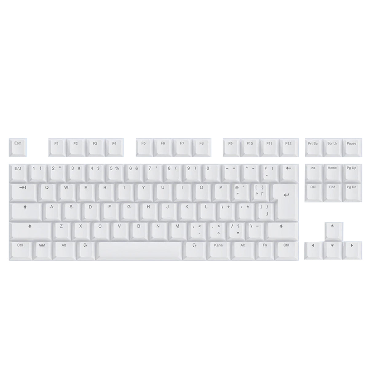 Wooting Dye-Sub PBT Cherry Profile Keycap Set - White