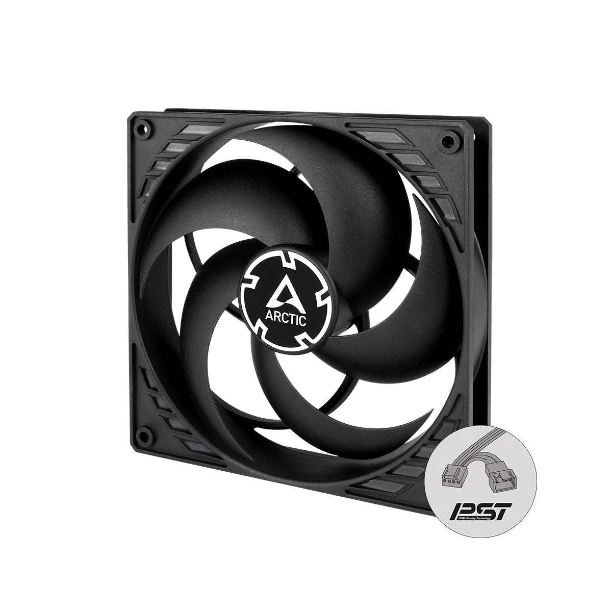 Arctic P12 PWM PST 120mm High Performance Fan - Black