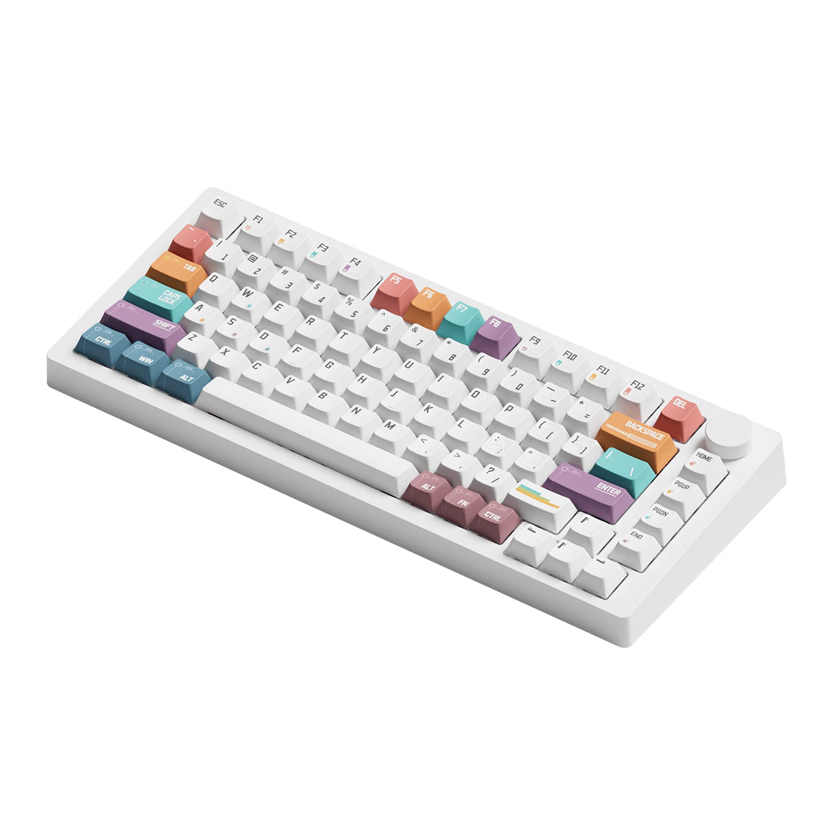 Akko Monsgeek M1 V5 VIA 75% Wireless Aluminium Mechanical Keyboard Timeline - Rosewood Switch