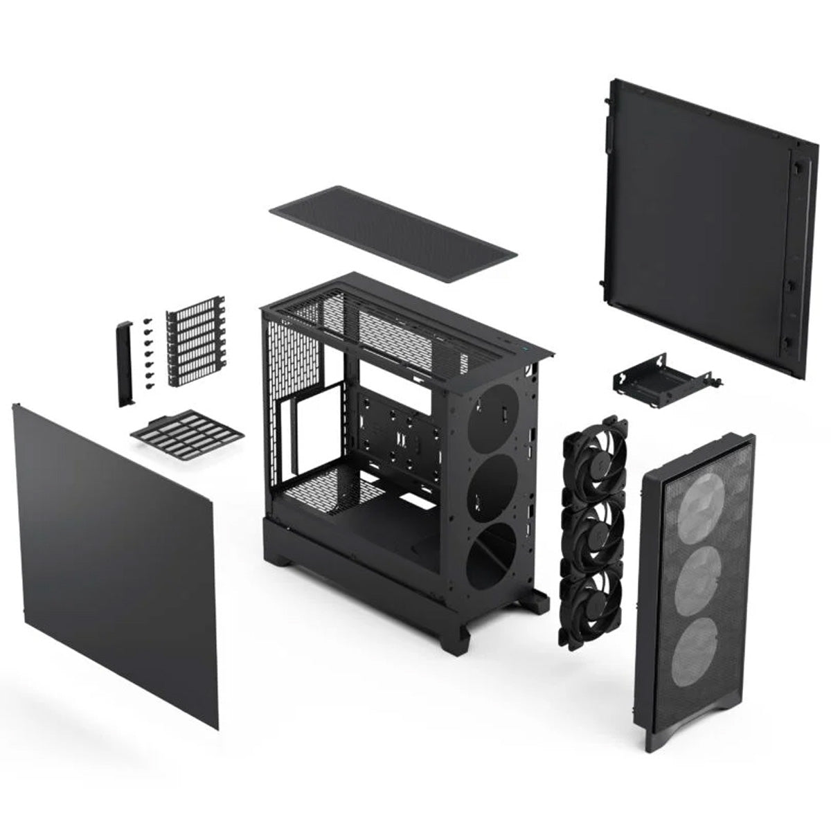 Fractal Design Pop 2 Air Mid Tower Case - Black Solid