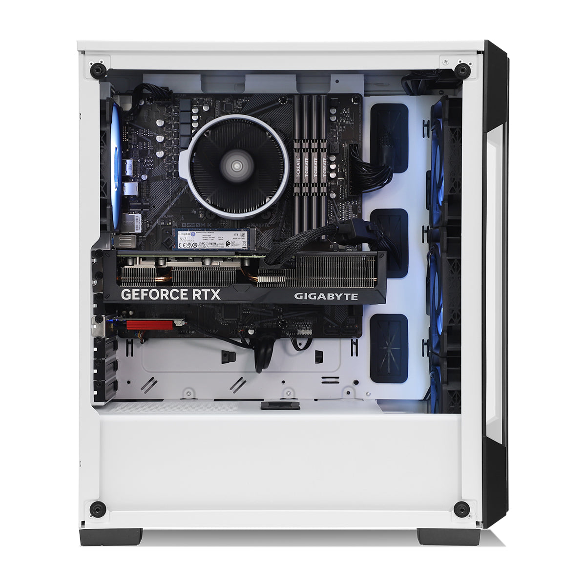 Hellion ENCORE RTX 4070 Ryzen 5 5600X Gaming PC - MONO