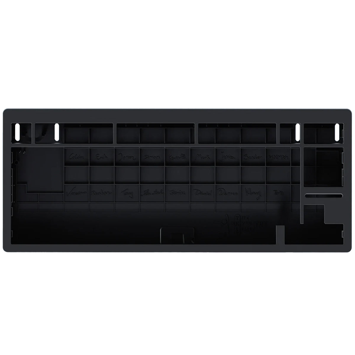 Wooting 80HE Zinc Alloy Keyboard Case - Black