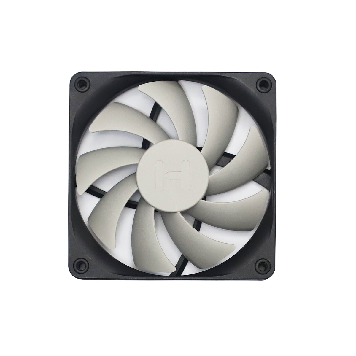 Hyte Flow FE 12 3-Pin 1300RPM Case Fan - OEM Packaging - Black -