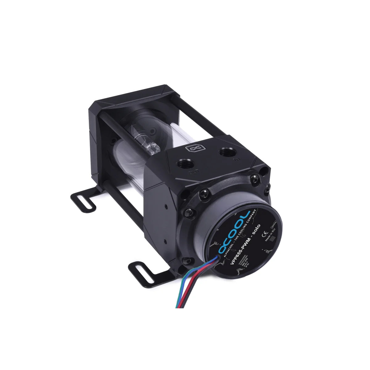 Alphacool Eisbecher Aurora ARGB D5 VPP655 Pump and Reservoir Combo - 150mm