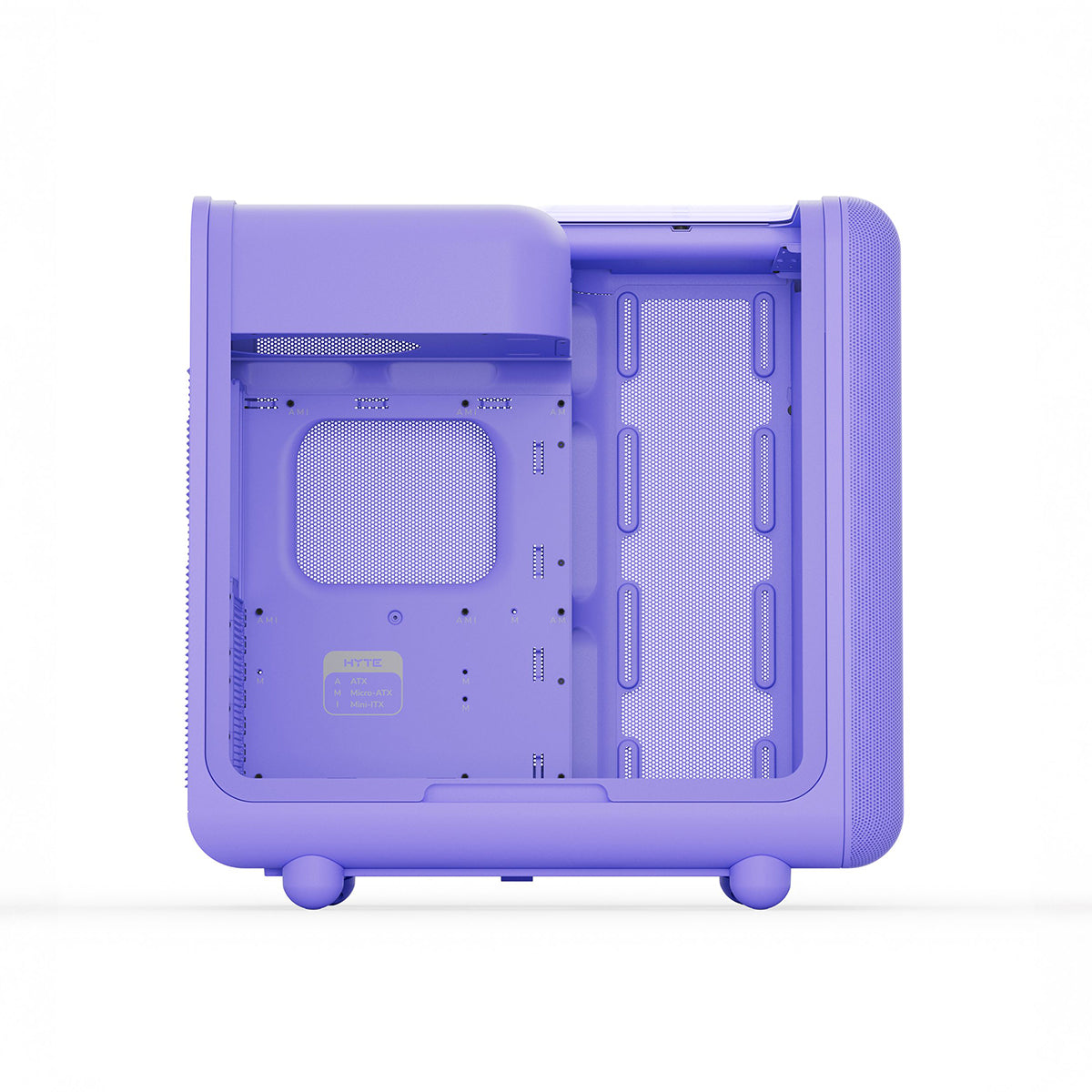 Hyte X50 Tempered Glass ATX Mid Tower Case - Taro Milk