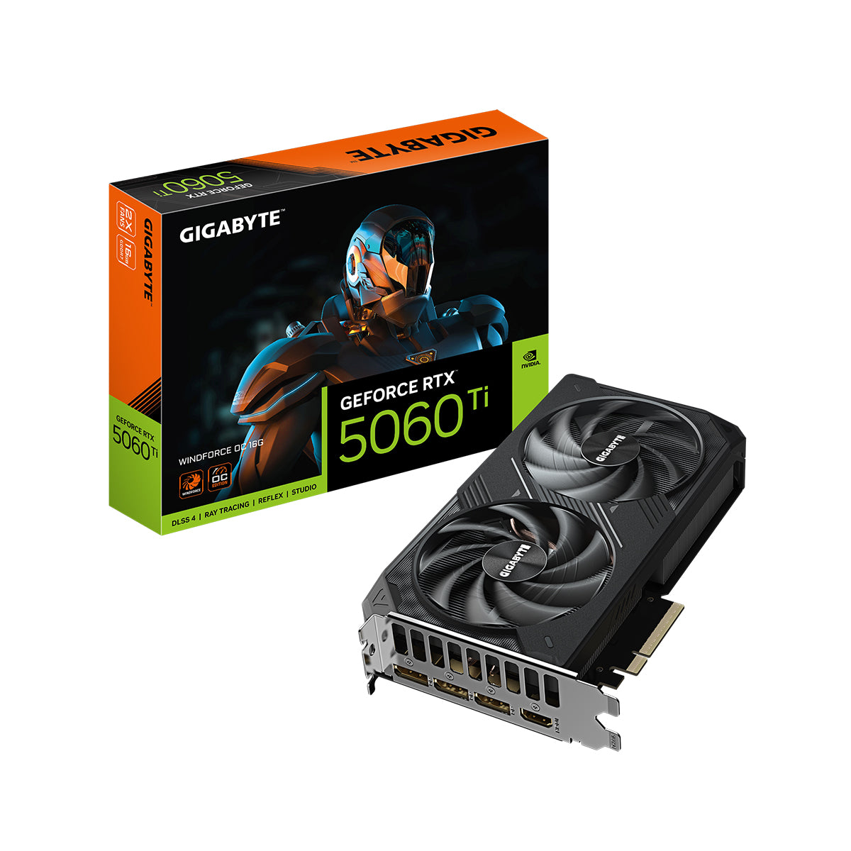 GIGABYTE GeForce RTX 5060 Ti WINDFORCE OC 16GB Graphics Card