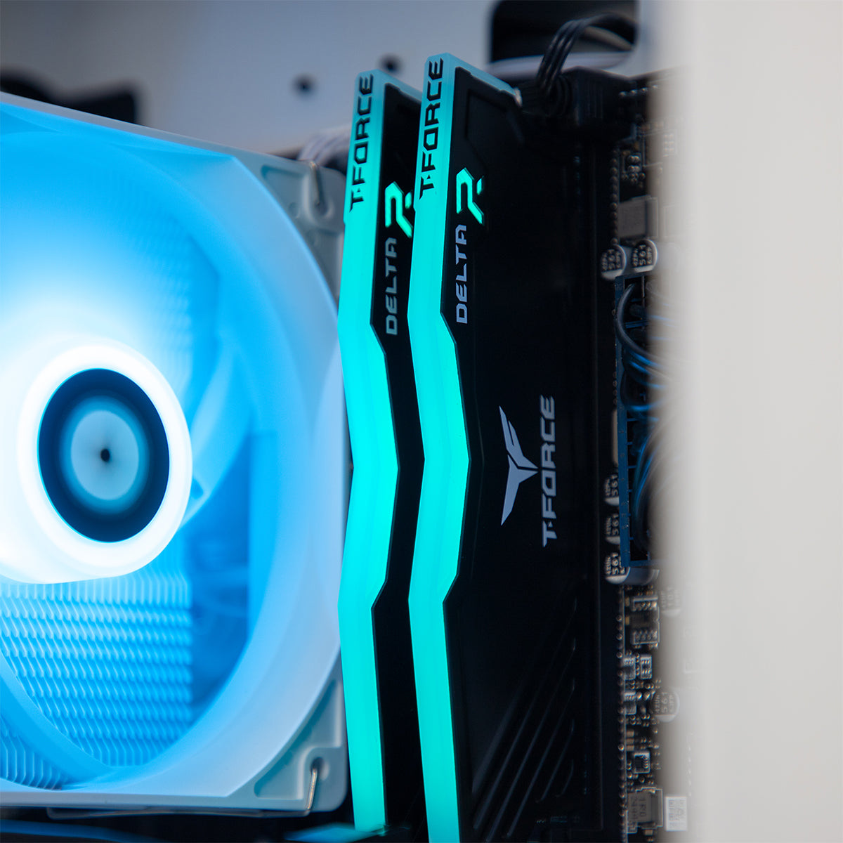 Jaeger RTX 4060 Ryzen 5 5600X Gaming PC - White