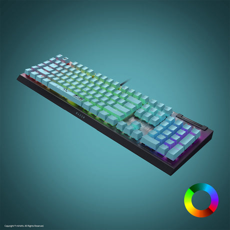 Razer BlackWidow V4 X Mechanical Gaming Keyboard Green Switch - Zenless Zone Zero Edition