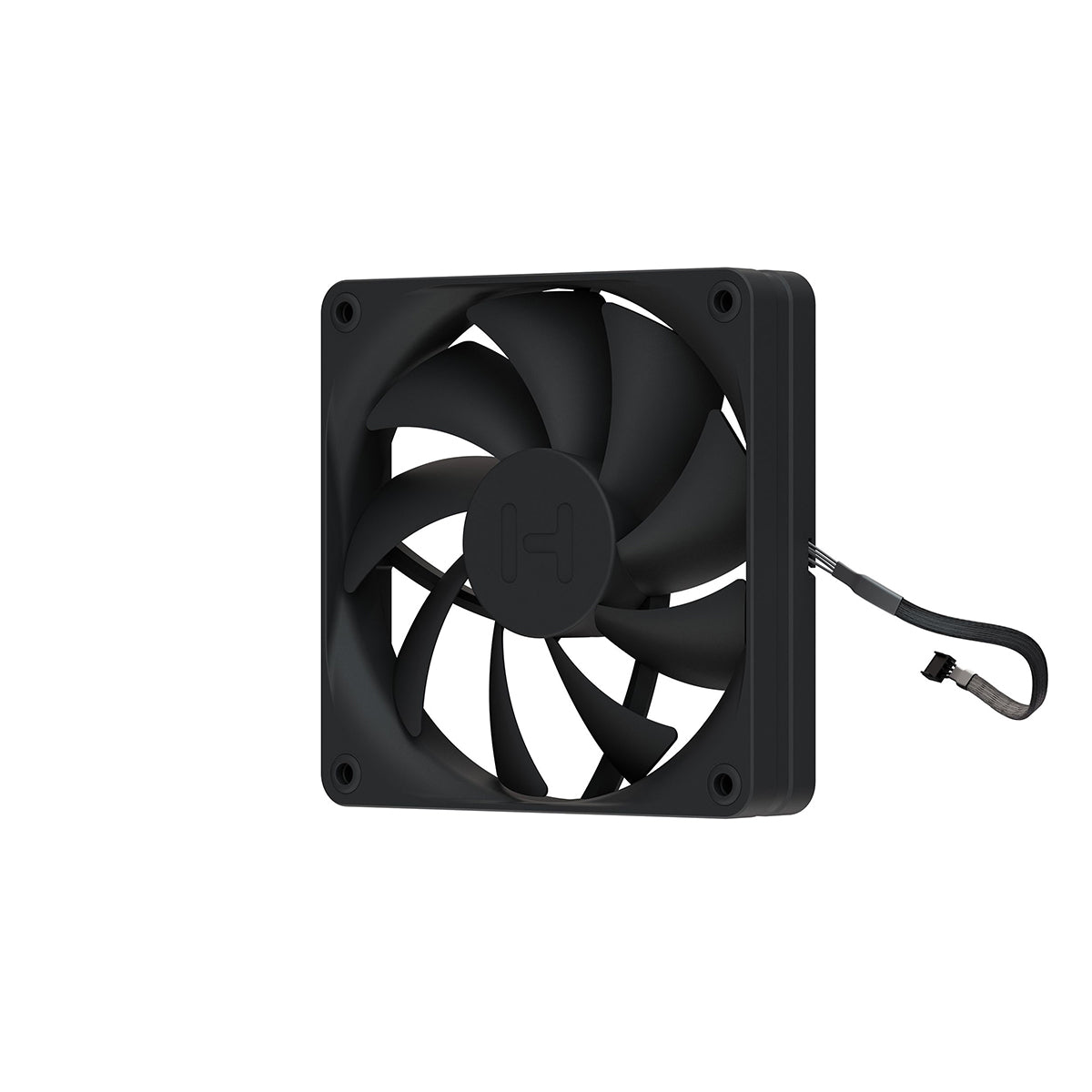 Hyte FA12 120mm PWM Fan 4 Pack - Pitch Black